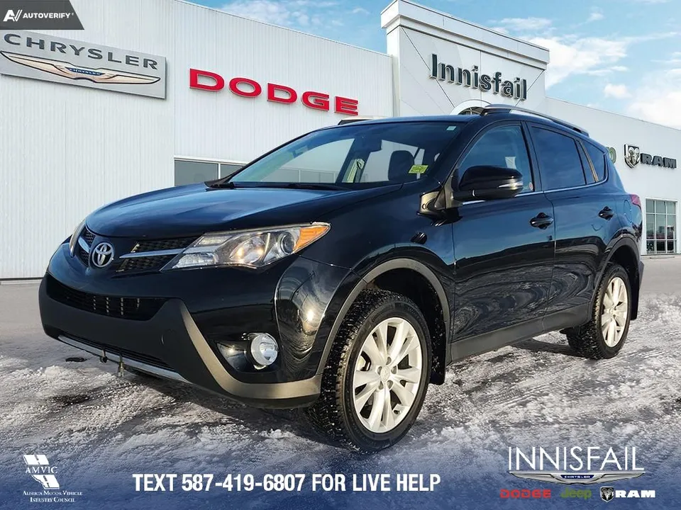 2013 Toyota RAV4 Limited LIMITED* ONE OWNER* TWO-TONE LEATHER...