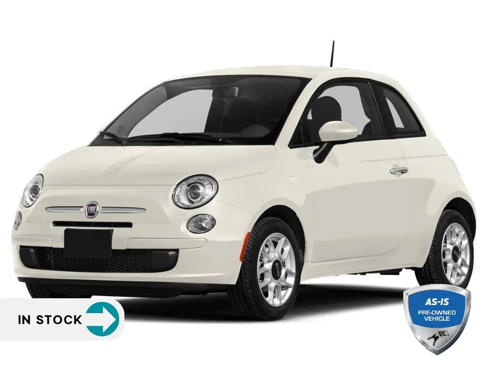 2012 Fiat 500 Lounge | VERY LOW KMS | LEATHER SEATS | SUNROOF...