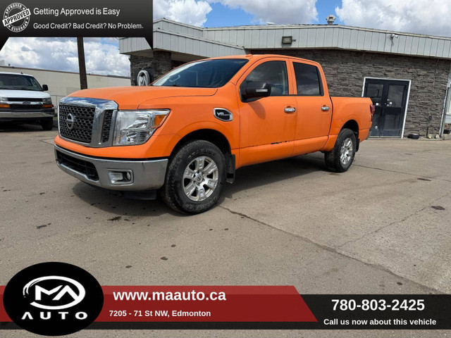 2017 Nissan Titan 4WD Crew Cab S in Cars & Trucks in Edmonton