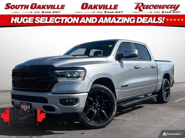 2024 Ram 1500 SPORT | APPLE CARPLAY | BACKUP CAM | LOW KMS in Cars & Trucks in Oakville / Halton Region