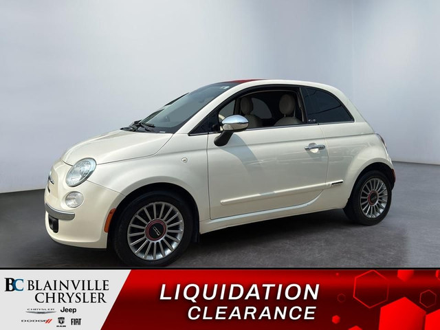 2012 Fiat 500 LOUNGE MANUELLE in Cars & Trucks in Laval / North Shore