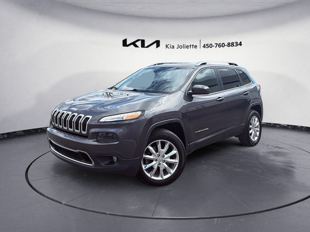 2016 Jeep Cherokee Limited AWD V6 GPS CUIR CAMERA GR.REMORQUAG in Cars & Trucks in Lanaudière