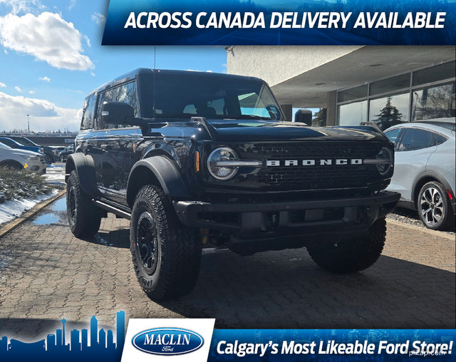 2025 Ford Bronco BADLANDS | SASQUATCH PKG | BLACK APP PKG | G.O. in Cars & Trucks in Calgary
