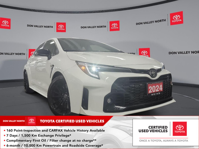 2024 Toyota GR Corolla Core GRADE | LOW MILEAGE | SAFETY CONN... in Cars & Trucks in City of Toronto