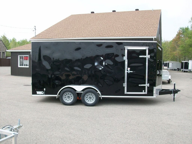 2024 Weberlane CARGO 7' X 16' V-NOSE 2 ESSIEUX 3 PORTES CONTRAC in Travel Trailers & Campers in Laval / North Shore - Image 4