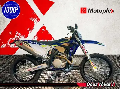 450 SE-F Factory À vous les sensations de puissance de vitesse et de stabilité. Sherco est une marqu...
