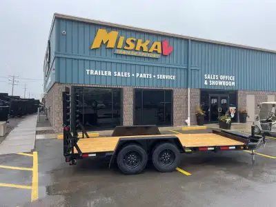 Miska HD 8 Ton Lowbed Equipment Float Trailer - Canadian Made Starting at just $8,495.00 - Finance f...