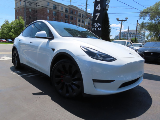 2023 Tesla Model Y PERFORMANCE PKG AWD-Blind Spot Monitor-Naviga in Cars & Trucks in Oakville / Halton Region - Image 2