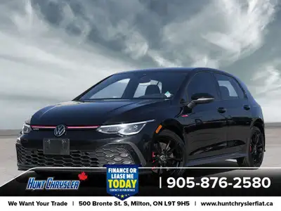 SPORTY PERFORMANCE AND CLEAN EUROPEAN STYLE!!! 2023 VOLKSWAGEN GOLF GTI AUTOBAHN Equipped With A 2.0...