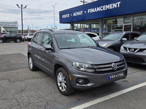 2013 Volkswagen Tiguan COMFORTLINE AWD * CUIR * TOIT PANO * MAGS * BAS KM!!