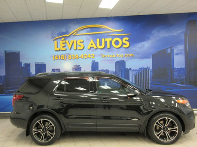 FORD EXPLORER 2015 SPORT 3.5L ECOBOOST 7 PASSAGERS AWD TOIT PANO