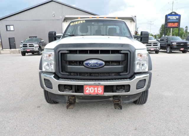 2015 Ford F-550 XL Diesel 4X4 With Plow Well Oiled And Serviced in Cars & Trucks in Stratford - Image 2