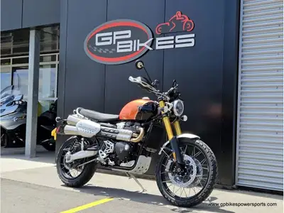 The ultimate Scrambler, evolved. The 1200 XE is a modern classic all-road icon with the capability t...