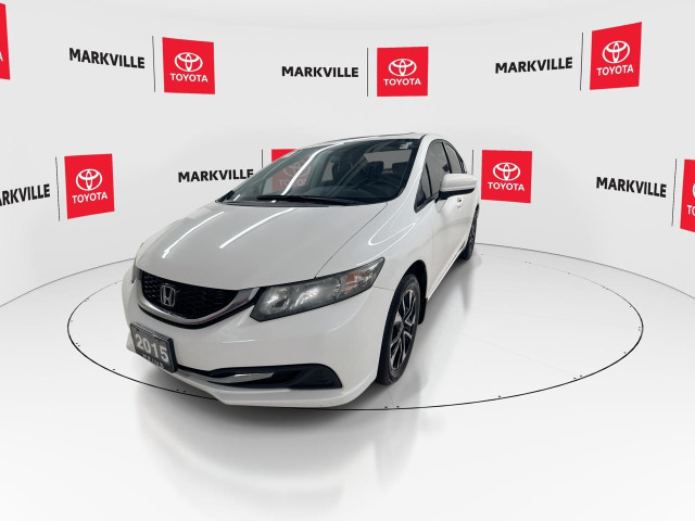 2015 Honda Civic EX LANE WATCH CAMERA | 16" ALLOY WHEELS | BL... in Cars & Trucks in Markham / York Region - Image 4