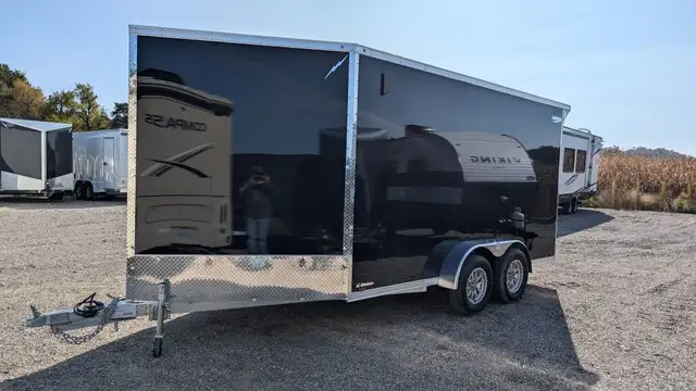 2025 Lightning 7x19 Aluminum Snowmobile Trailer in Cargo & Utility Trailers in Mississauga / Peel Region - Image 4