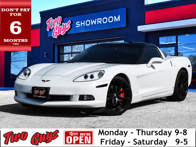 2008 Chevrolet Corvette 2dr Cpe Targa Top Leather in Cars & Trucks in St. Catharines