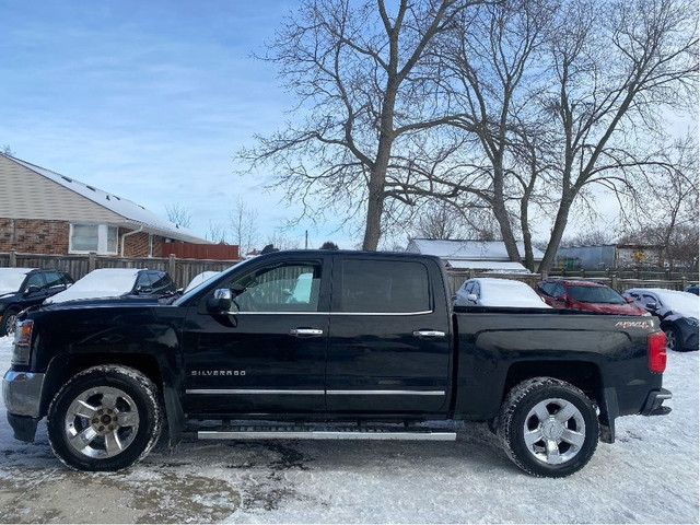  2016 Chevrolet Silverado 1500 LTZ,Crew Cab,4X4,Leather,Roof,Nav in Cars & Trucks in London - Image 4