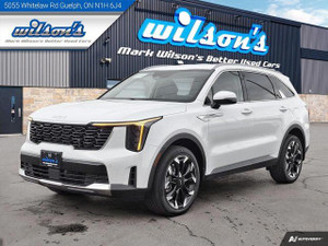 2024 Kia Sorento EX AWD | Leather | Smart Cruise | Heated Steering + Seats | Auto Climate | CarPlay + Android |