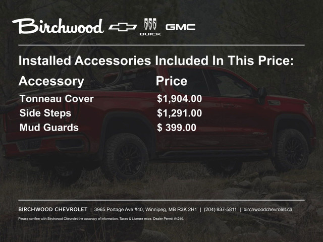2026 GMC Sierra 1500 Elevation | Double the Cash off! $8000 - $1 in Cars & Trucks in Winnipeg - Image 2