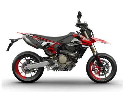2025 Ducati Hypermotard 698 Mono RVE Graffiti Live. Play. Ride. Climb aboard and let fun take charge...