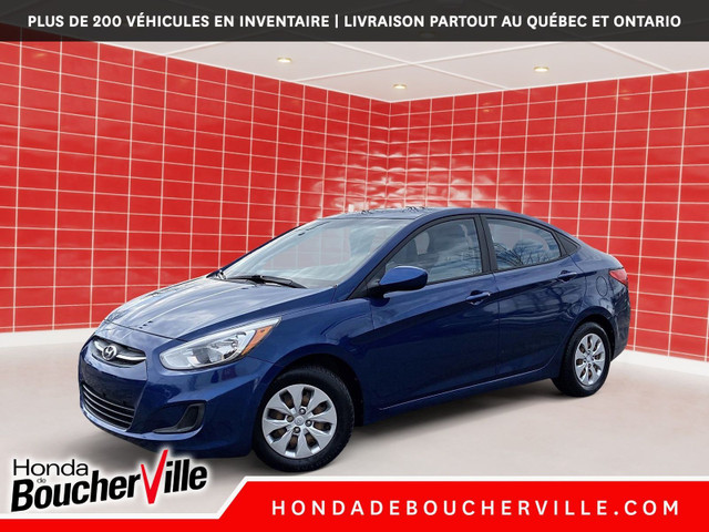 2016 Hyundai Accent GL AUTO, AIR, TRES BAS KILOMETRAGE in Cars & Trucks in Longueuil / South Shore