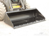 84" HLA Low Profile Skid Steer Bucket - Fits NH John Deere Case