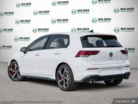 The 2025 Volkswagen Golf GTI in a striking white finish is a front-wheel-drive dynamo engineered to... (image 3)