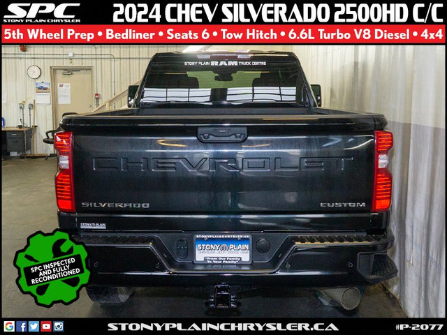 2024 Chevrolet Silverado 2500HD 4WD Crew Cab Standard Box Custom in Cars & Trucks in St. Albert - Image 4