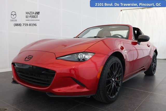 2017 Mazda MX-5 RF GS-P AUCUN ACCIDENT SPORT PACKAGE BBS RECARO  in Cars & Trucks in City of Montréal