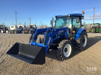 2022 New Holland 4WD Utility Loader Tractor Work Master 75
