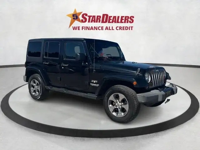 2016 Jeep WRANGLER UNLIMITED Sahara CLEAN MUSE SEE WE FINANCE AL dans Autos et camions dans London - Image 2