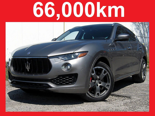 2017 Maserati LEVANTE +SQ4+LUXURY+LOADED +66,000km in Cars & Trucks in City of Toronto