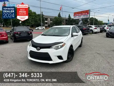 Come by and check out this dependable and budget-friendly 2015 Toyota Corolla CE! Powered by a fuel-...
