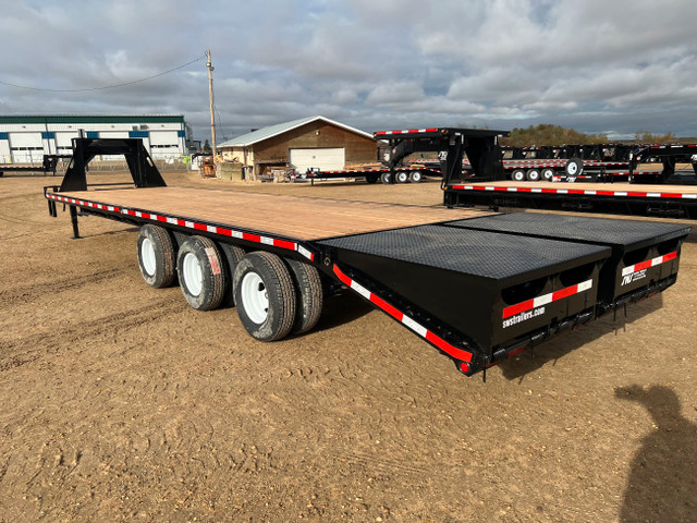 2025 SWS 32' Gooseneck Trailer (3) 10K Axles in Cargo & Utility Trailers in Edmonton - Image 4