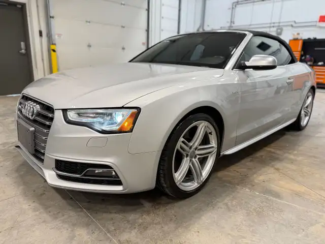 2013 AUDI S5 PREMIUM S-LINE *CONVERTIBLE *FULLY LOADED *SAFETIED dans Autos et camions dans Winnipeg - Image 8