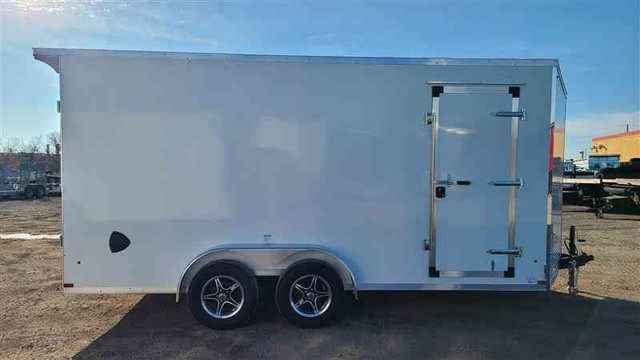 FOREST RIVER ULAFTX 7X16 TANDEM RAMP DOOR 7FT INTERIOR HEIGHT in Cargo & Utility Trailers in Peterborough - Image 3