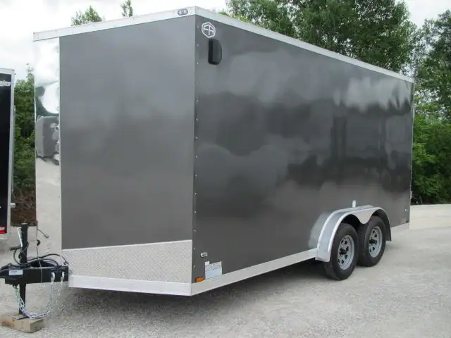 2025 CARGO MATE 7.5X16-SIDE BY SIDE PKG, EXTRA HEIGHT,FINANCING! in Cargo & Utility Trailers in Ottawa - Image 3