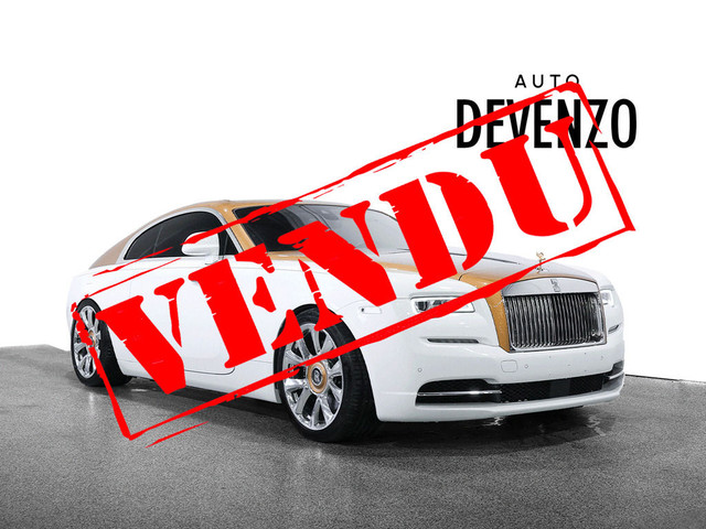 2020 Rolls-Royce Wraith Bespoke Tailored Wood Trims 2 Tone Paint in Cars & Trucks in Laval / North Shore