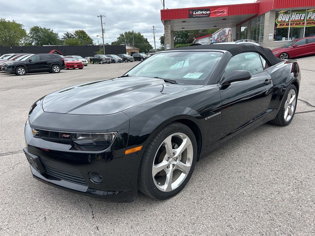  2014 Chevrolet Camaro RS, CLEAN CARFAX, LEATHER, CONVERTIBLE SO in Cars & Trucks in London - Image 2
