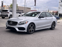 2018 Mercedes-Benz C-Class C 300 4MATIC® Iridium Silver Metallic PREMIUM PACKAGE SPORT PACKAGE 4MATI... (image 2)