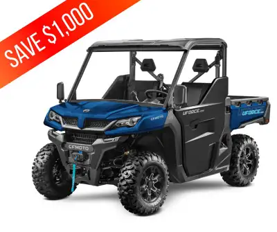 2025 UFORCE 1000 Starting at $21,874 The price includes the MRSP $19,999, $1,175 freight, and a $700...