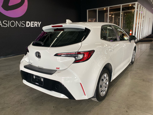 2023 Toyota Corolla Hatchback SE BLANC AUTOMATIQUE SIÈGES CHAUFF dans Autos et camions  à Saint-Jean-sur-Richelieu - Image 4