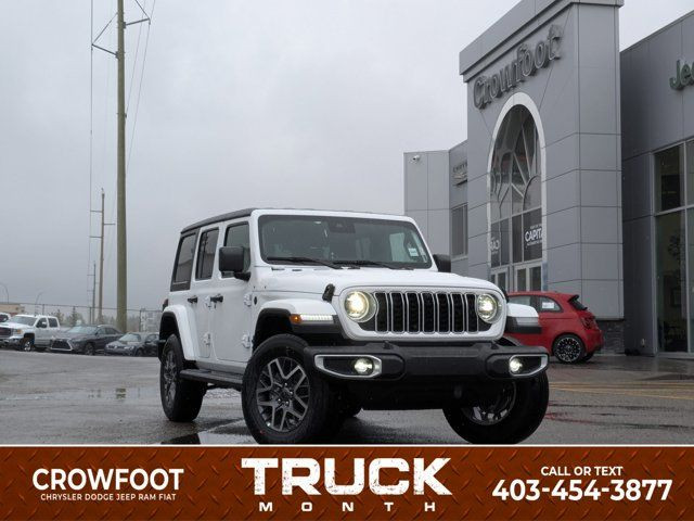 2025 Jeep Wrangler Sahara - McKinley Leather Seats - Technology in Cars & Trucks in Calgary