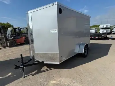 2026 Forset River Cargo 6x12 snigle axle Contractor Grade. Upgrades include 66 interior height, Carg...