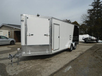 2022 Mission Trailers 7 x 22 x 7ft Tall In Line All Aluminum Sno