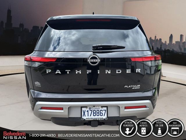 2024 Nissan Pathfinder Platinum CUIR TOIT PANO JANTES 20PO PLATI in Cars & Trucks in Laurentides - Image 4