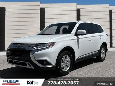Introducing the 2020 Mitsubishi Outlander ES in clean, confident white the SUV thats equal parts fam...