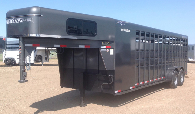 SPRING INTO SAVINGS!  2023 TRAVALONG  24' RANCHER STOCK/COMBO  in Cargo & Utility Trailers in Calgary