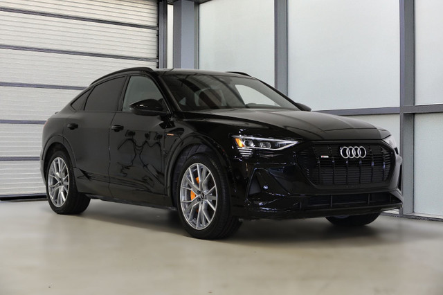 2021 Audi E-tron Sportback Technik / Carplay / Massages / Black  in Cars & Trucks in Longueuil / South Shore
