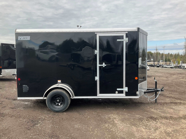 2026 Car Mate Trailers 6x12 Plus V-Nose Liberty Sportster Cargo  in Cargo & Utility Trailers in Oakville / Halton Region - Image 2